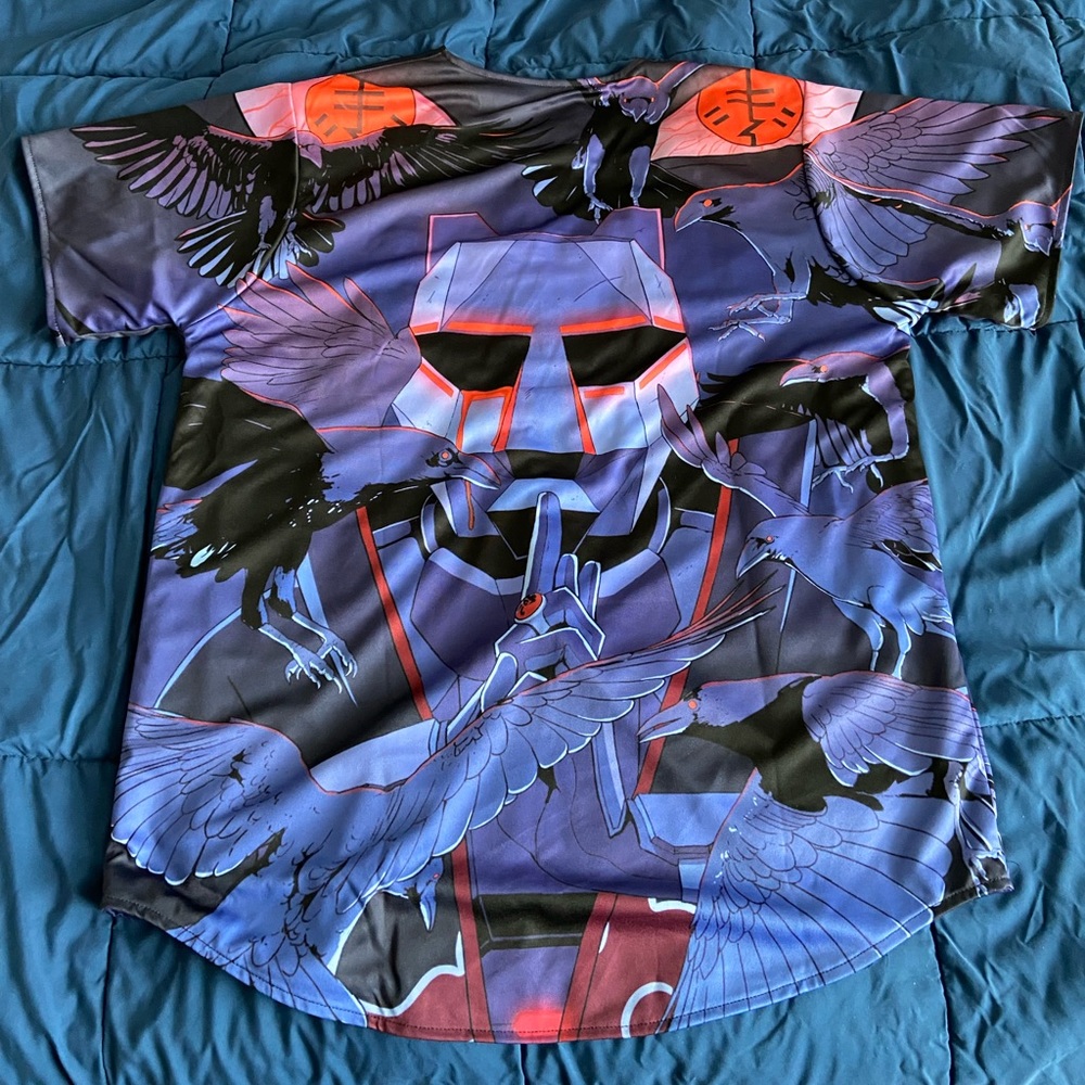 Reversible Black Tiger Sex Machine Jersey Size L